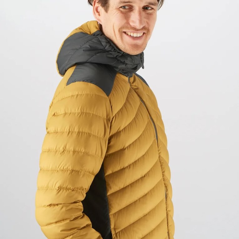 Yellow Salomon Essential Xwarm Down Men's Insulated Jackets | PH 13920U